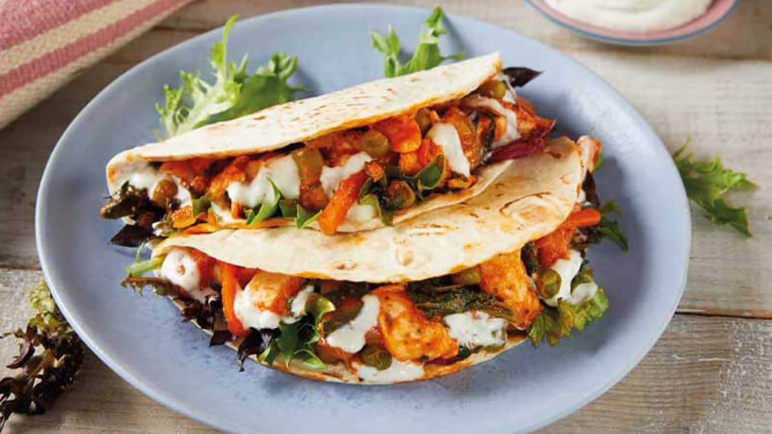 Easy Monday Chicken Tortillas hero